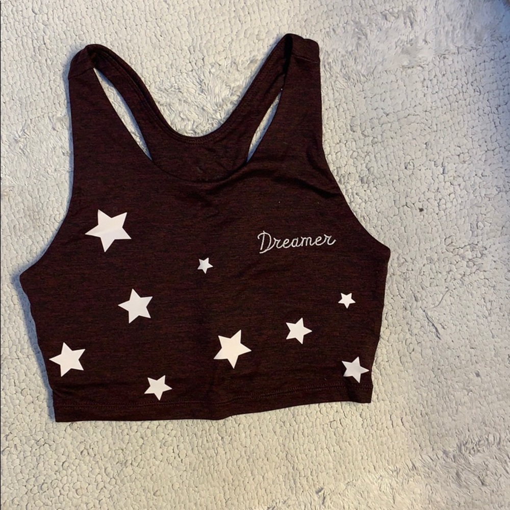 EUC Spiritual Gangster fitted crop tank